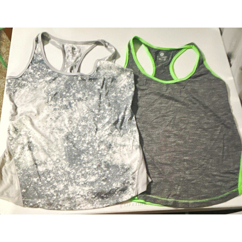 Old Navy Active Women’s Heathered Racerback Tank Top: Size S